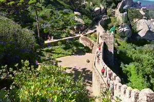 Sintra, Pena Palace, Moorish Castle & Qta. Regaleira