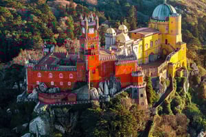 Sintra, Pena, Regaleira, Cabo, & Cascais Guided Tour