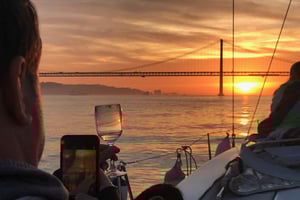 Sunset and Wine Luxury Catamaran Cruise