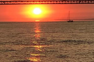 Sunset and Wine Luxury Catamaran Cruise