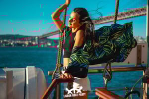 Sunset Boat Party with 2 Drinks and Free Club Entry