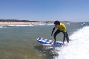 Surfing Lesson on Costa de Caparica Beach