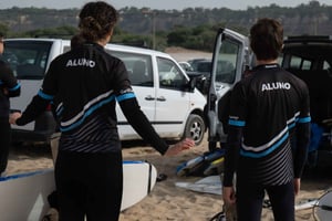 Surfing Lesson on Costa de Caparica Beach