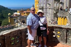 Lisbon to: Sintra, Pena & Regaleira guided 8pax group tour