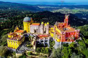 Visit Pena Palace, Regaleira, Cabo da Roca & Cascais