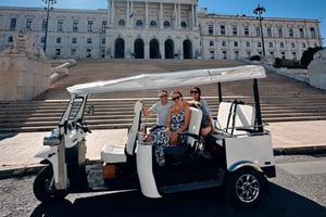 Lisbon with Tukxi: From East to West Private Tour by Tuk Tuk