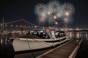 New Year’s Eve Luxury Boat – DJ, Buffet & Open Bar