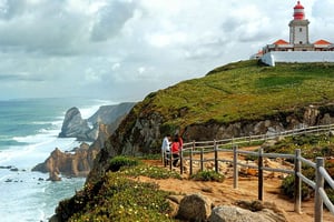 Panoramic tour of the Atlantic coast, the towns of Ericeira, Peniche, and Nazaré