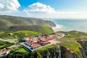 Panoramic tour of the Atlantic coast, the towns of Ericeira, Peniche, and Nazaré