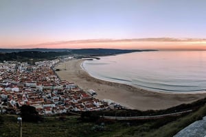 Panoramic tour of the Atlantic coast, the towns of Ericeira, Peniche, and Nazaré