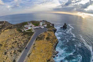 Panoramic tour of the Atlantic coast, the towns of Ericeira, Peniche, and Nazaré