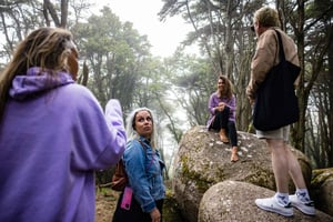 Pena Palace, Moorish Castle,Quinta ad Regaleira:Walking tour