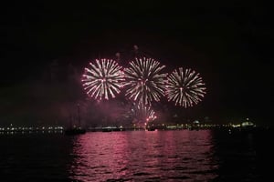 Sail into 2026: Lisbon Fireworks from the River