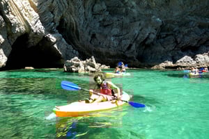 Sesimbra: Arrábida Natural Park Guided Kayaking Tour