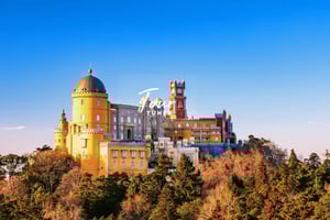 Sintra: Pena Palace, Moorish Castle, Regaleira, & Monserrate