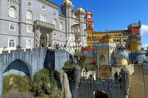 Sintra: Pena Palace, Moorish Castle, Regaleira, & Monserrate