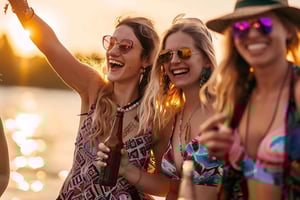 VIP Catamaran Sunset Party with DJ and Premium Open Bar