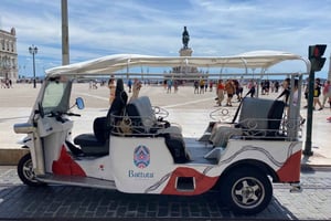 Lissabon: Privat guidad tur med elektrisk tuk-tuk