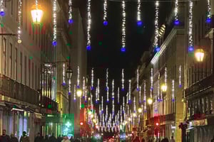 Tour en tuktuk por las luces navideñas de Lisboa