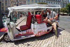 Enchanting Lisbon by Tuk Tuk: Hidden Streets & Culture