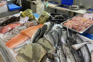 Visite guidée du marché alimentaire avec chef et cours de cuisine