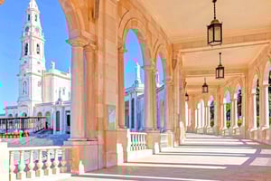 Экскурсия для небольшой группы из Лиссабона: Фатима, Назаре и Обидуш