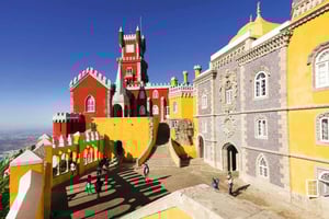 Lissabon: Sintra Cascais & Pena Palace tur med en lille gruppe