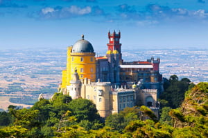 Desde Lisboa: tour por Sintra - Pena, Regaleira y Monserrate