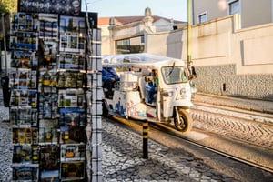 Lissabon: Historische privétour per Eco Tuk Tuk