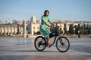 Lisboa: Passeio de bicicleta elétrica pelo rio até Belém