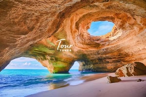 Lizbona: wycieczka 1-dniowa do Algarve, jaskini Benagil, Carvoeiro i Lagos