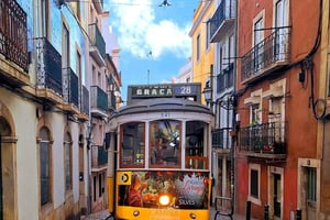 Lizbona: wycieczka po wzgórzach historycznym tramwajem i pieszo przez Príncipe Real i Graça