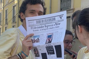 Lissabon: Oude Stad Immersief Ontsnappingsspel met Live Acteurs