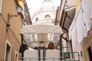 Lissabon: Historische Panorama-Sightseeing-Tour mit dem Tuk Tuk
