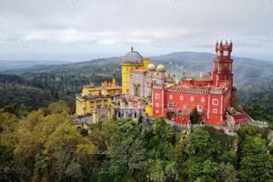 Lisboa: Sintra, Palácio da Pena, Quinta Regaleira, Cabo da Roca