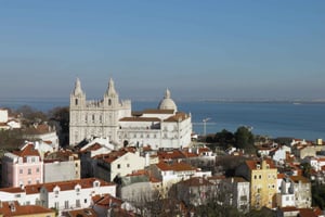 Lisbonne : Tour de l'église du château de Saint-Georges Billet et boisson