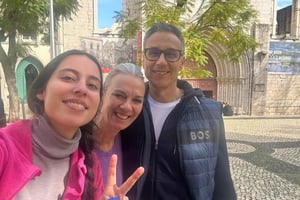 Passeio a pé por Lisboa com um local