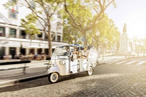 Lissabon mit Tukxi: Von Ost nach West – private Tour mit dem Tuk Tuk