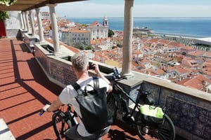 Lisboa: Guidet panoramatur med el-sykkel i 7 bakker