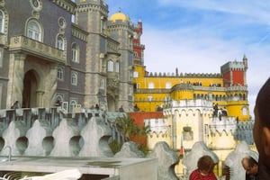 Privat halvdagsutflykt Sintra Pena Palace & Initiantion Well