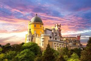 Sintra: Pena-paleis, Moors kasteel en Q-Regaleira privétour