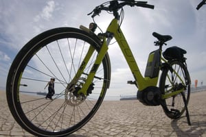 Południowa Lizbona: 3-godzinna wycieczka rowerowa na rowerze elektrycznym śladami Chrystusa Króla