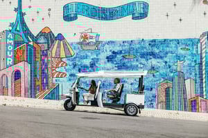 Vadio: Lissabon Gamla stan Privat Tuk Tuk-tur