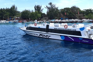Bali/Sanur: Speedbåt til Nusa Penida Gili T & Gili Air