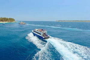 Snelle boot van Nusa Penida naar Lombok