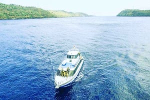Hurtigbåt: Mellom Nusa Penida og Gili Trawangan/Lombok