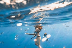 Gili Trawangan: wczesnoranne nurkowanie z żółwiami z GoPro