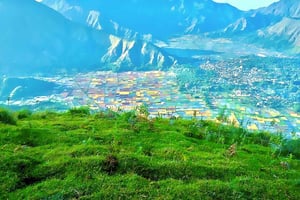 Lombok: Felder, Selomolang, Dorf & Wasserfälle