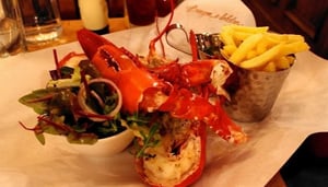 Burger and Lobster