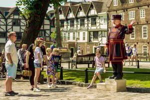 Exklusives Beefeater Meet & Greet im Tower of London